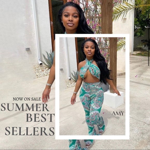 Woman’s crossover jumpsuit -S,M,L - Picture 2 of 7